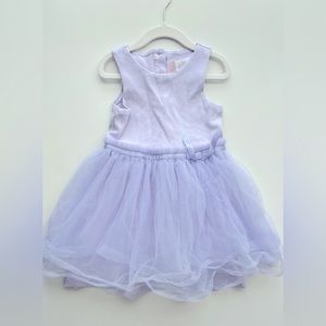 Janie and Jack Lavender Tulle Dress
